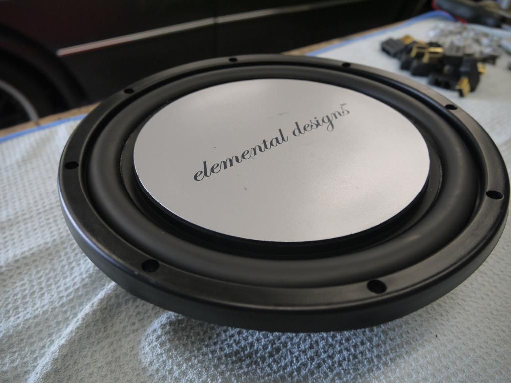 Elemental Designs Subwoofer SQ10 Car Audio Car